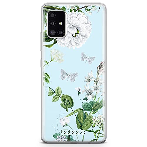 Etui dedykowane do Samsung A51 wzór:  Kwiaty 030 oryginalne i oficjalnie licencjonowane