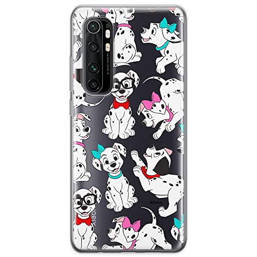 ERT GROUP etui na telefon Xiaomi MI NOTE 10 Lite, case oryginalny i oficjalnie licencjonowany przez Disney, wzór Dalmatians 006, optymalnie dopasowane, plecki z TPU częściowo przeźroczyste