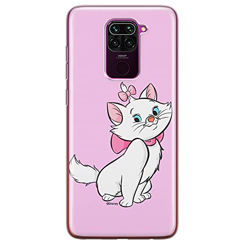 ERT GROUP etui na telefon Xiaomi REDMI NOTE 9, case oryginalny i oficjalnie licencjonowany przez Disney, wzór Marie 007, optymalnie dopasowane, plecki z TPU