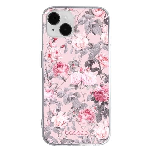 ERT GROUP etui na telefon Apple Iphone 13 MINI, case oryginalny i oficjalnie licencjonowany przez Babaco, wzór Flowers 054, optymalnie dopasowane, plecki z TPU