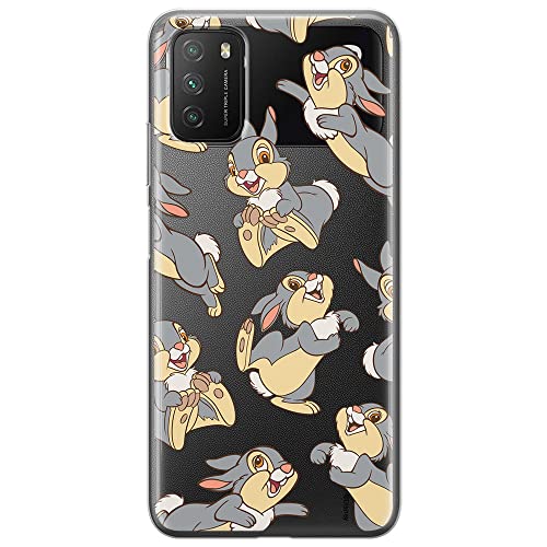 ERT GROUP etui na telefon Xiaomi REDMI 9T/ POCO M3, case oryginalny i oficjalnie licencjonowany przez Disney, wzór Thumper 003, optymalnie dopasowane, plecki z TPU częściowo przeźroczyste