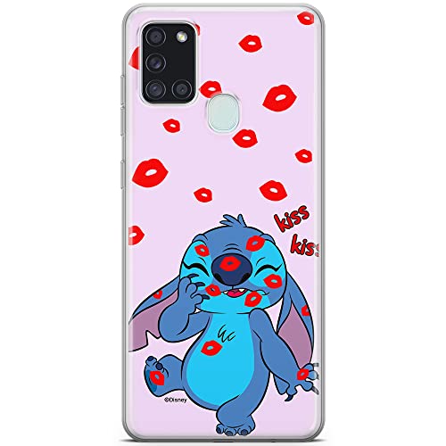 Etui dedykowane do Samsung A21s wzór:  Stich 017 oryginalne i oficjalnie licencjonowane