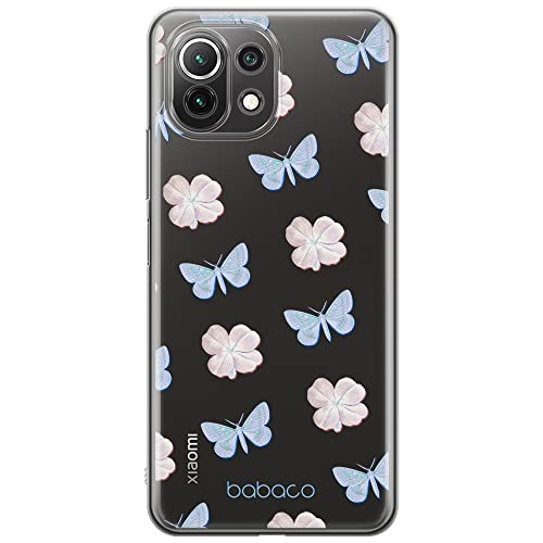 Etui dedykowane do XIAOMI MI 11 LITE 4G / MI 11 LITE 5G / 11 LITE 5G NE wzór:  Kwiaty 043 oryginalne i oficjalnie licencjonowane