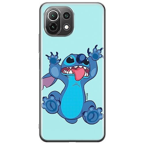 Etui dedykowane do XIAOMI MI 11 LITE 4G / MI 11 LITE 5G / 11 LITE 5G NE wzór:  Stich 020 oryginalne i oficjalnie licencjonowane