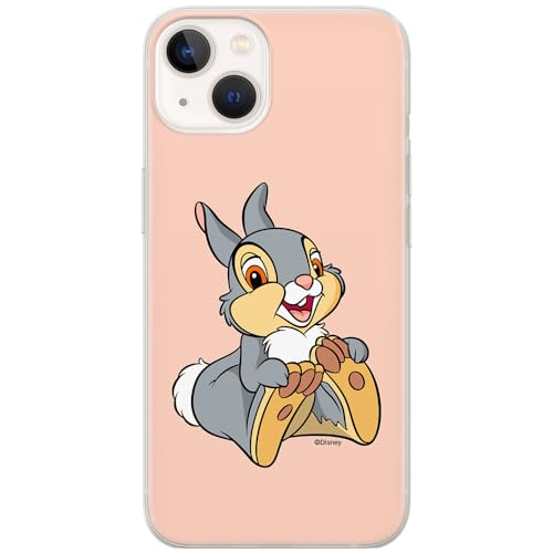 ERT GROUP etui na telefon Apple Iphone 13, case oryginalny i oficjalnie licencjonowany przez Disney, wzór Thumper 002, optymalnie dopasowane, plecki z TPU