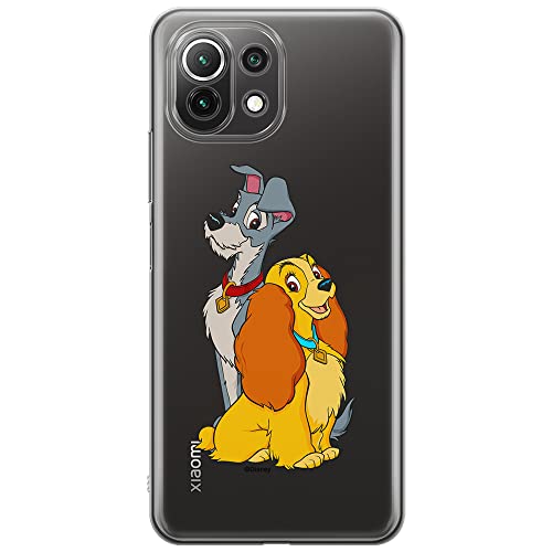 ERT GROUP etui na telefon Xiaomi 11 LITE 4G/5G, case oryginalny i oficjalnie licencjonowany przez Disney, wzór Lady and the Tramp 003, częściowo przeźroczyste