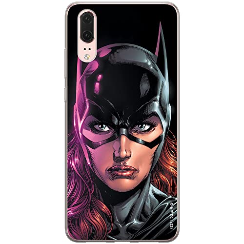ERT GROUP etui na telefon Huawei P20, case oryginalny i oficjalnie licencjonowany przez DC, wzór Bat Girl 013, optymalnie dopasowane, plecki z TPU