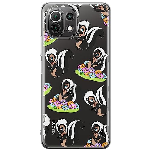 ERT GROUP etui na telefon Xiaomi 11 LITE 4G/5G, case oryginalny i oficjalnie licencjonowany przez Disney, wzór Pepe Le Pew 003, plecki z TPU częściowo przeźroczyste