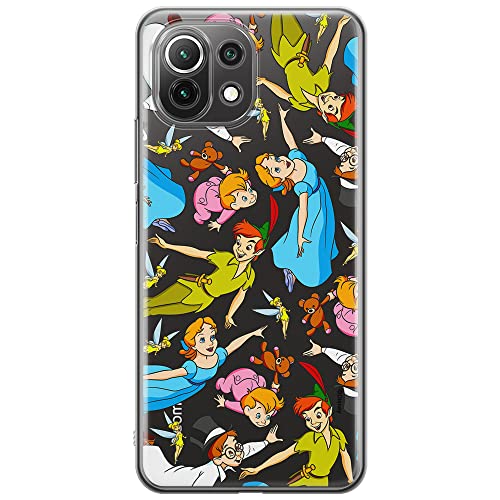 ERT GROUP etui na telefon Xiaomi 11 LITE 4G/5G, case oryginalny i oficjalnie licencjonowany przez Disney, wzór Peter Pan 002, plecki z TPU częściowo przeźroczyste