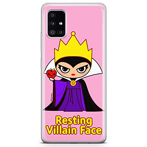 ERT GROUP etui na telefon Samsung A51, case oryginalny i oficjalnie licencjonowany przez Disney, wzór The Evil Queen 002, optymalnie dopasowane, plecki z TPU