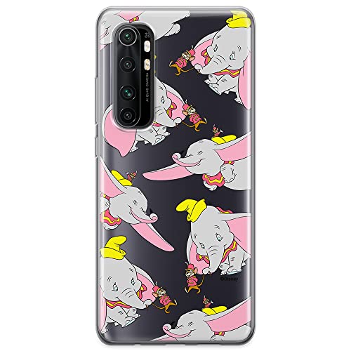 ERT GROUP etui na telefon Xiaomi MI NOTE 10 Lite, case oryginalny i oficjalnie licencjonowany przez Disney, wzór Dumbo 016, optymalnie dopasowane, plecki z TPU częściowo przeźroczyste