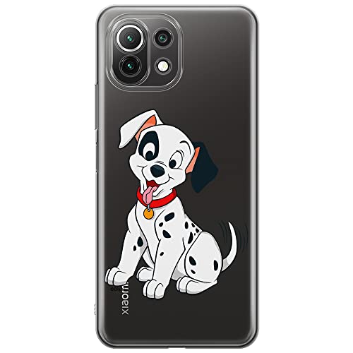 ERT GROUP etui na telefon Xiaomi 11 LITE 4G/5G, case oryginalny i oficjalnie licencjonowany przez Disney, wzór Dalmatian 006, plecki z TPU częściowo przeźroczyste