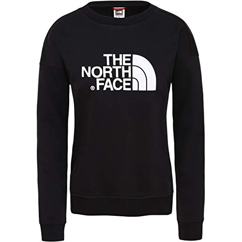 The North Face damska bluza W Drew Peak Crew-eu Tnf czarna bluza Tnf czarny XS