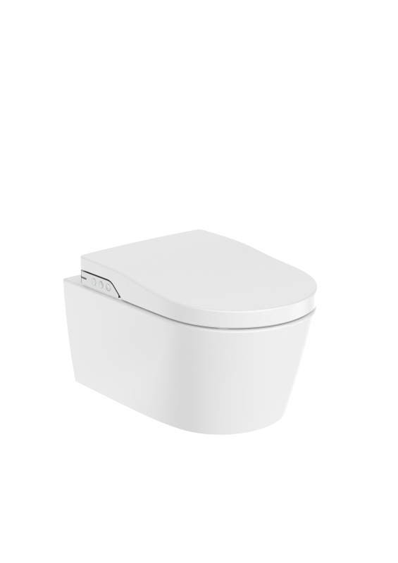 Roca Inspira Toaleta WC myjąca bez kołnierza z powłoką Supraglaze biała A803094001 - odbiór osobisty: Kraków, Warszawa