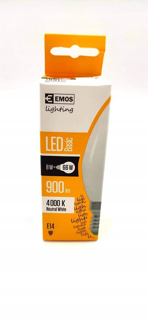 Żarówka LED candle 8W E14 neutralna 900lm