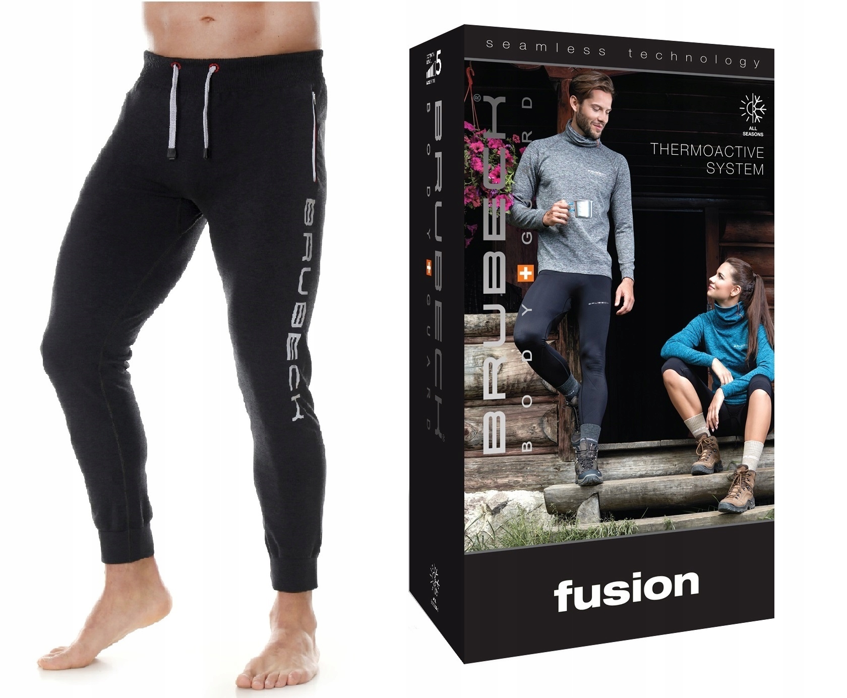 Fusion Brubeck Dresy Męskie Spodnie Na Rower -L