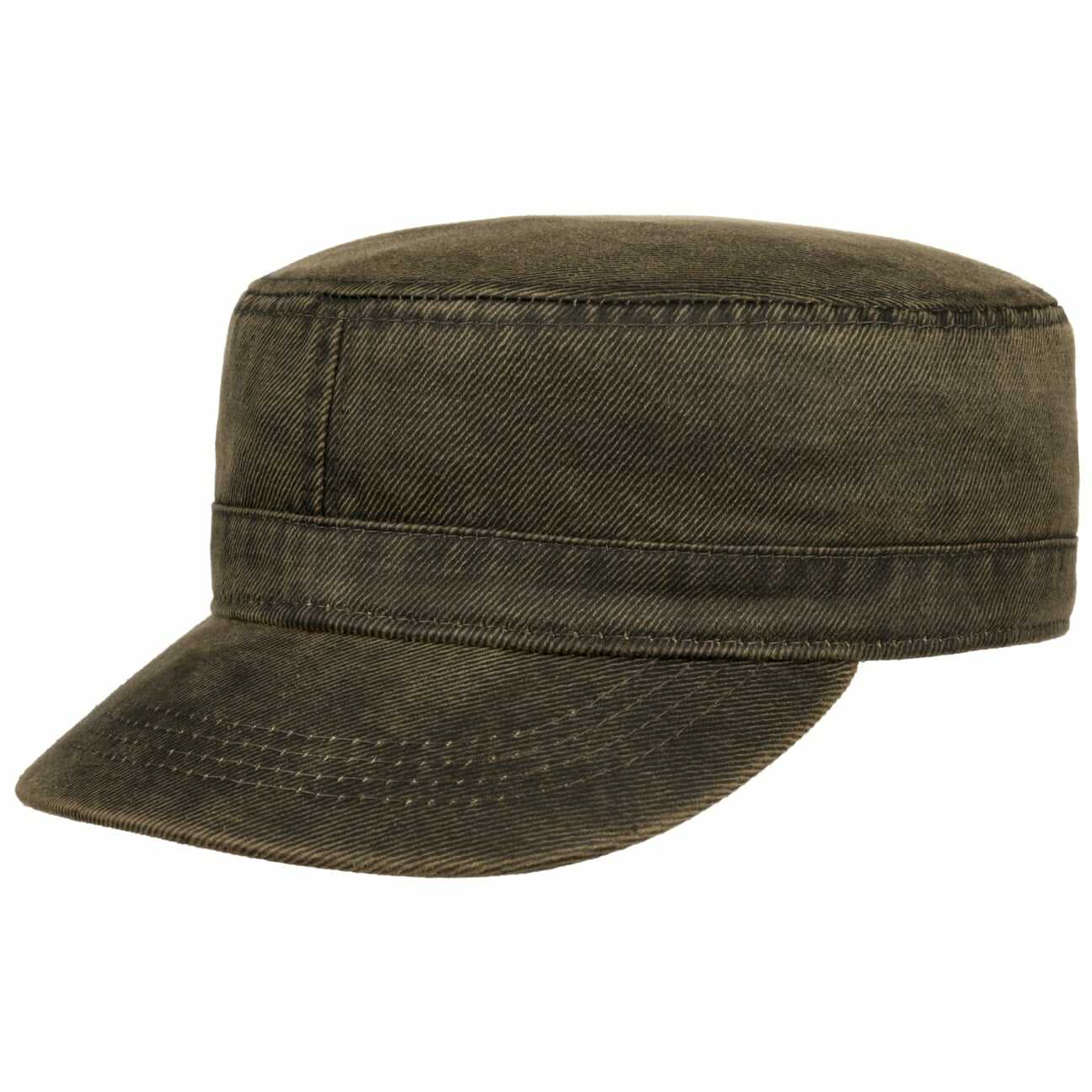 Czapka Classic Cotton Army by Lipodo, brązowy, One Size
