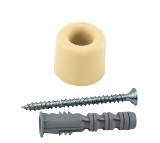 Odbojnik gumowy beżowy Ø30 x 24 mm ANDPOL