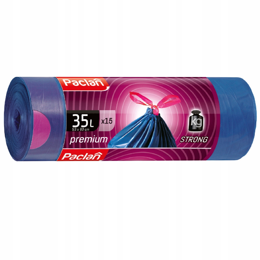 Paclan 35l Worki na odpady Premium (15 sztuk)
