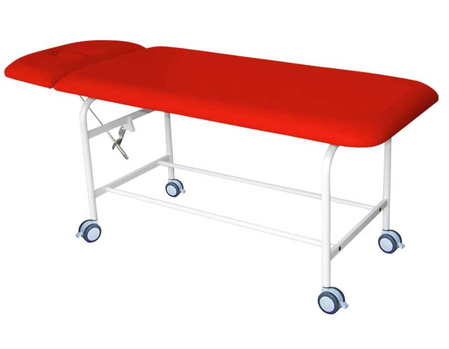 LM-03K Standard kozetka lekarska 2-częściowa na kołach