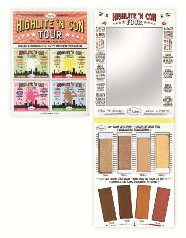 The Balm The Balm - Highlite 'N Con Tour - Paleta do konturowania twarzy THENTDTW