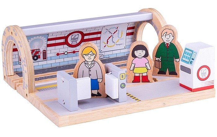 Bigjigs Toys, dodatek do kolejki Podziemna stacja jedynka