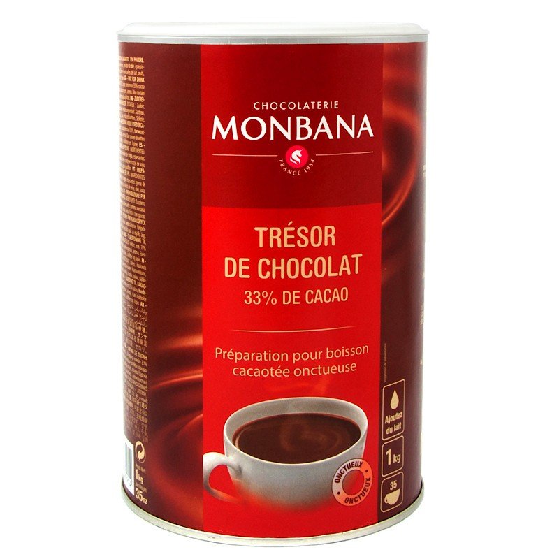 Monbana Hot Tresor Chocolate 1kg