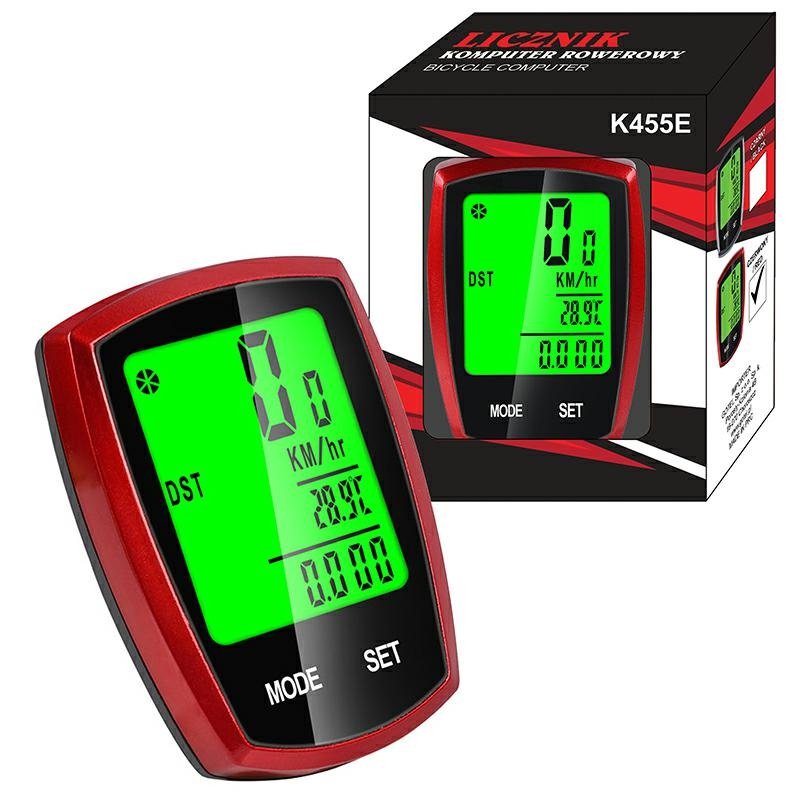 Licznik Rowerowy Bezprzewodowy Wyświetlacz LCD