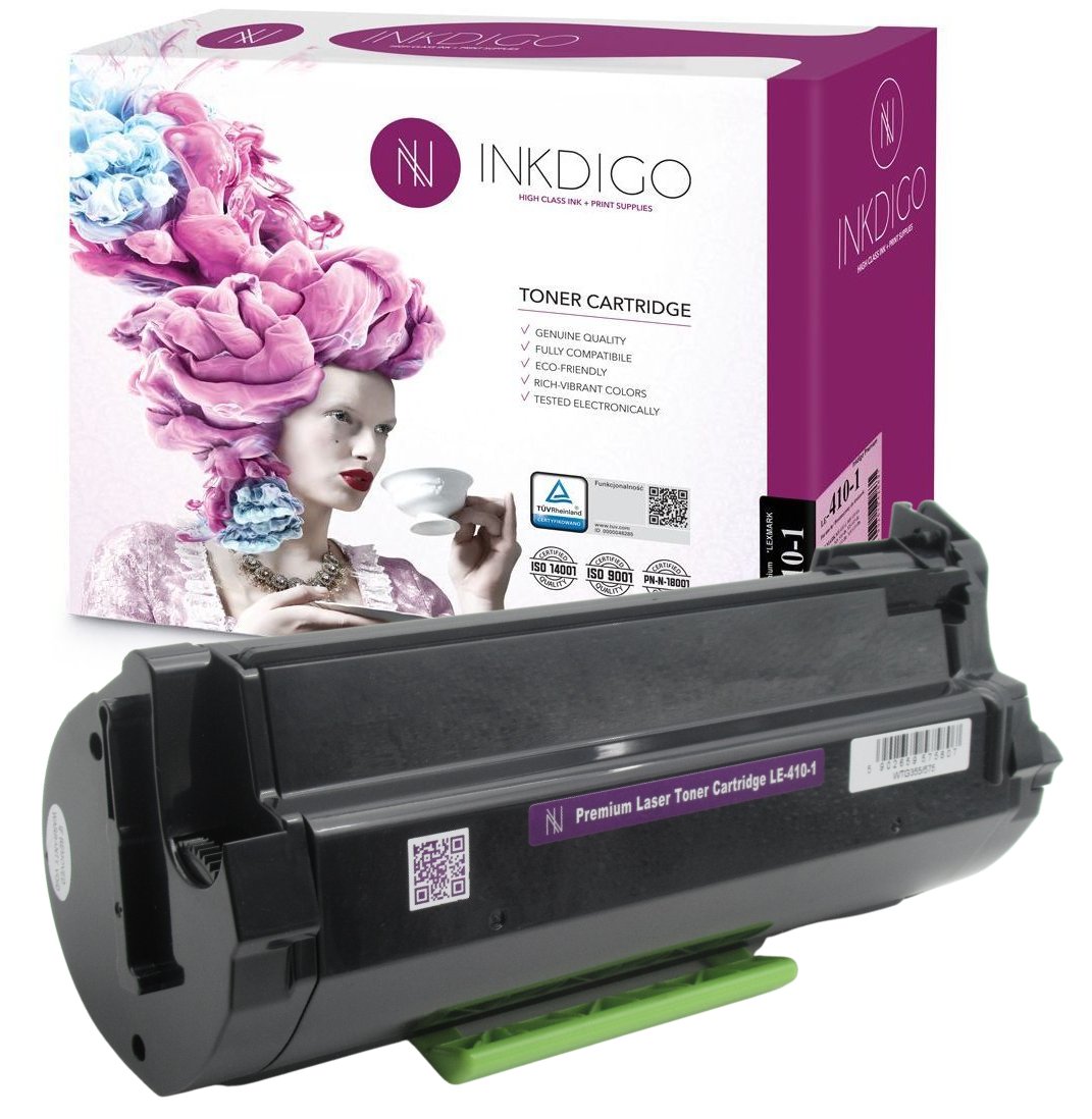 Inkdigo ms410 zgodny toner do lexmark ms410 415 510 610