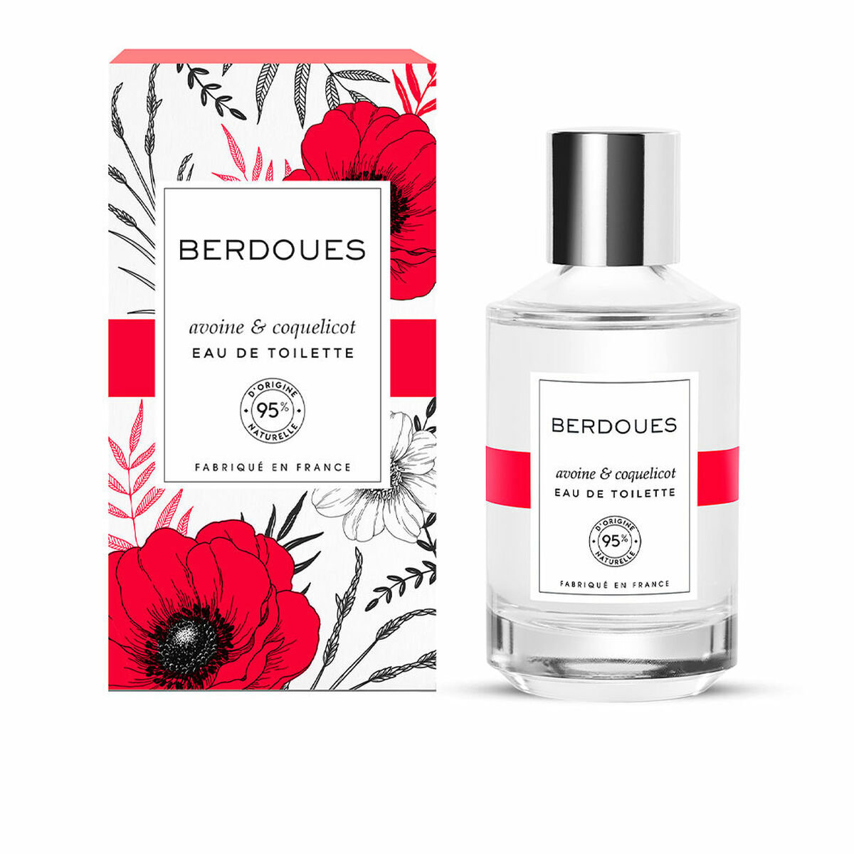 Berdoues, Avoine & Coquelicot, Woda toaletowa, 100 ml