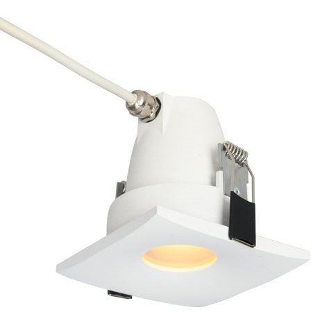Oprawa podtynkowa Romolo AZ5391 IP65 kapelusz biała