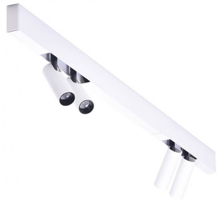Azzardo Track Magnetic Set AZ4805 reflektor 4x26W LED biały