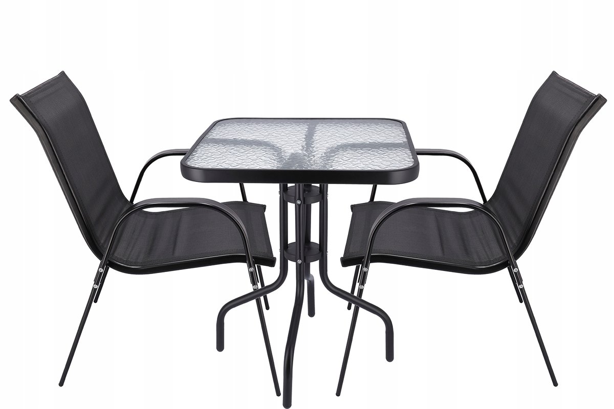MEBLE OGRODOWE taras zestaw komplet stół krzesła FIESTA