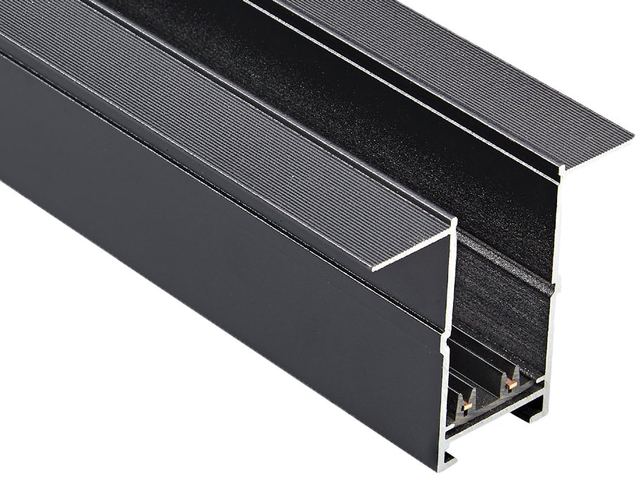 Szynoprzewód jednofazowy metalowy Magnetic AZ5147 czarny