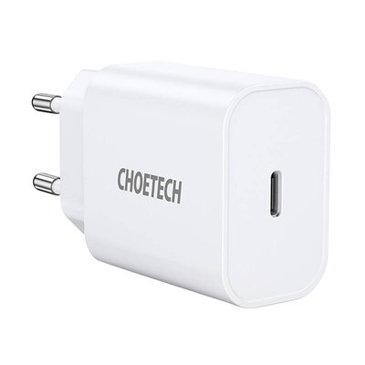 Choetech ładowarka sieciowa USB Typ C PD 20W biały (Q5004 V4) Q5004-V4-EU-WH