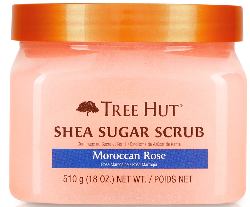 Tree Hut Shea Sugar Scrub Moroccan Rose - peeling do ciała 510 g