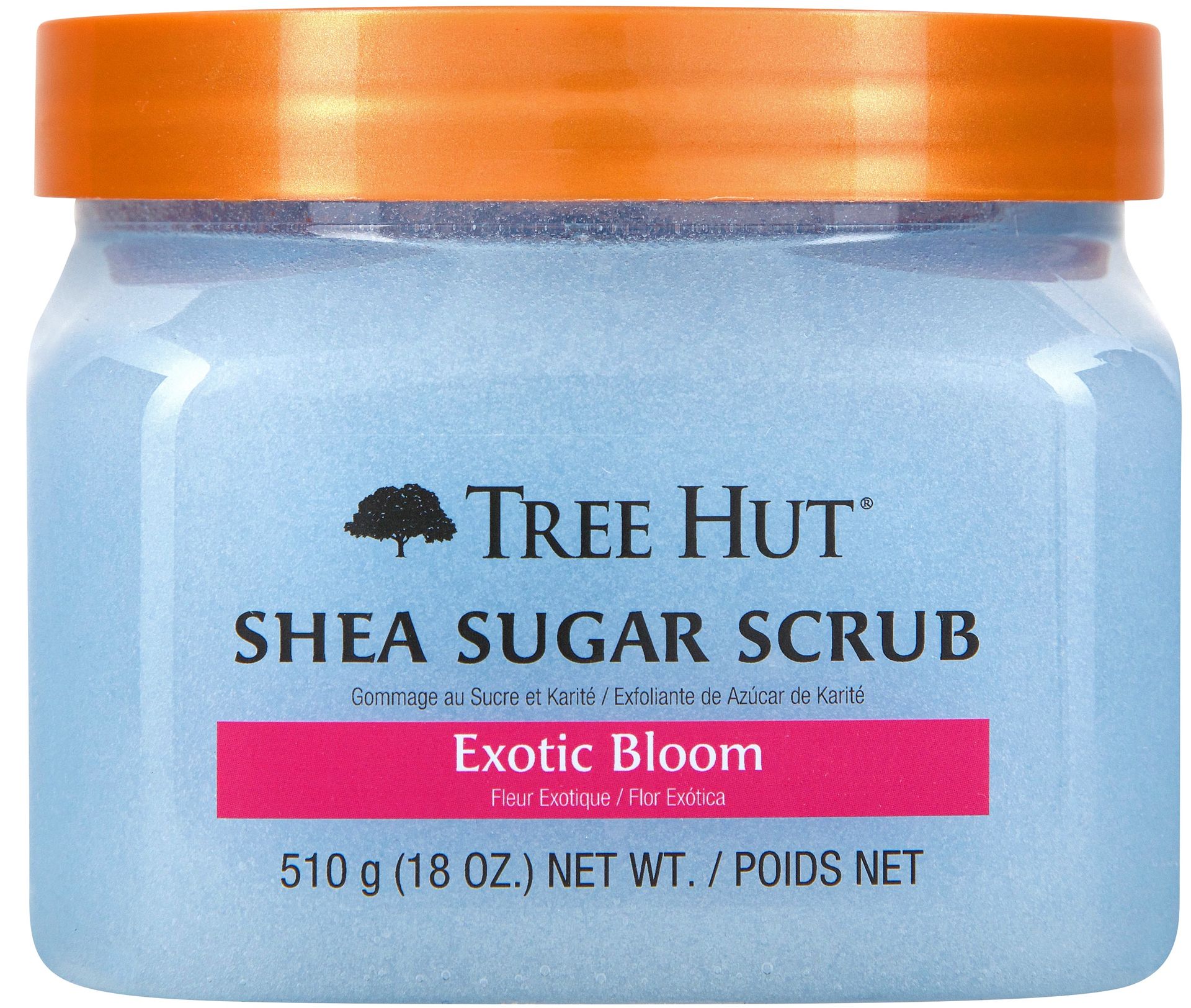 Tree Hut Shea Sugar Scrub Exotic Bloom 510 g - peeling do ciała 510 g