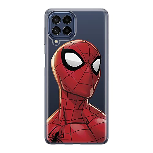 Etui Spider Man 003 Marvel Nadruk częściowy Przeźroczysty Producent: Samsung, Model: M33 5G