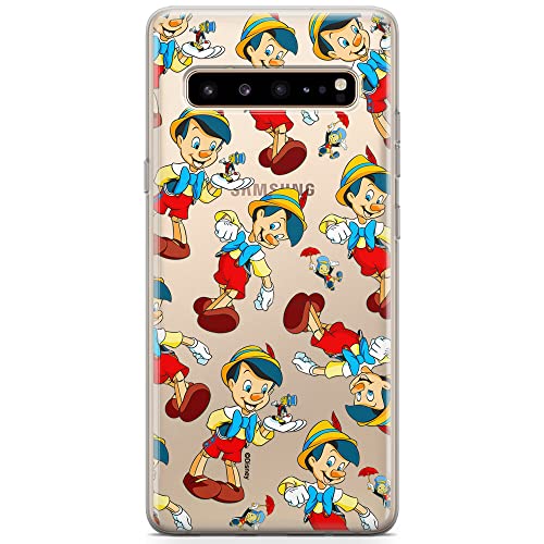 ERT GROUP etui na telefon Samsung S10, case oryginalny i oficjalnie licencjonowany przez Disney, wzór Pinocchio 002, optymalnie dopasowane, plecki z TPU częściowo przeźroczyste