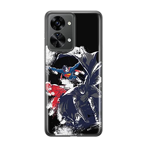 ERT GROUP etui na telefon Oneplus NORD 2T 5G, case oryginalny i oficjalnie licencjonowany przez DC, wzór Justice League 002, optymalnie dopasowane, plecki z TPU
