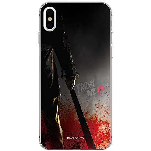 ERT GROUP etui na telefon Apple Iphone XS Max, case oryginalny i oficjalnie licencjonowany przez Horror, wzór Friday the 13th 012, optymalnie dopasowane, plecki z TPU