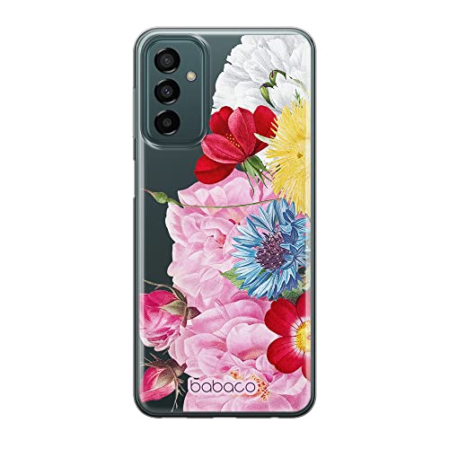 ERT GROUP etui na telefon Samsung M13 4G/M23 5G/F23, case oryginalny i oficjalnie licencjonowany przez Babaco, wzór Flowers 056, optymalnie dopasowane, plecki z TPU częściowo przeźroczyste