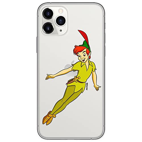 ERT GROUP etui na telefon Apple Iphone 11 PRO MAX, case oryginalny i oficjalnie licencjonowany przez Disney, wzór Peter Pan 001, optymalnie dopasowane, plecki z TPU częściowo przeźroczyste