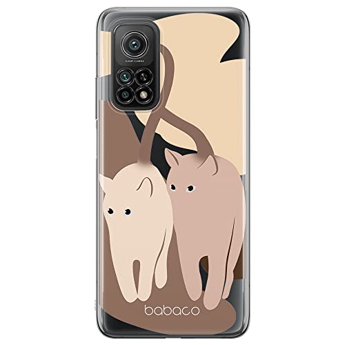 ERT GROUP etui na telefon Huawei P30, case oryginalny i oficjalnie licencjonowany przez Babaco, wzór Cats 002, optymalnie dopasowane, plecki z TPU częściowo przeźroczyste