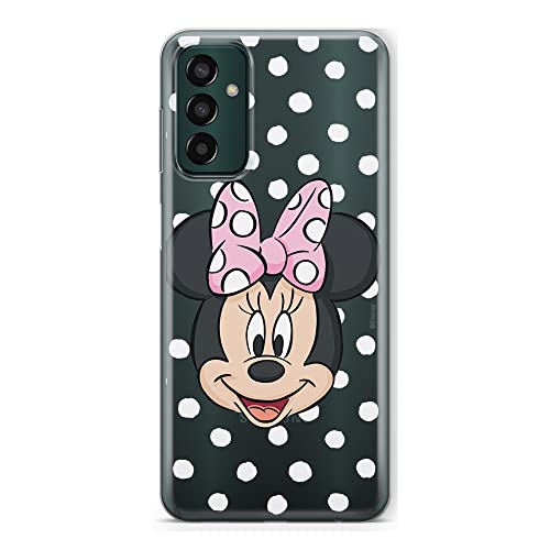 ERT GROUP etui na telefon Samsung M13 4G, case oryginalny i oficjalnie licencjonowany przez Disney, wzór Minnie 057, optymalnie dopasowane, plecki z TPU częściowo przeźroczyste