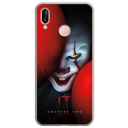 ERT GROUP etui na telefon Huawei P20 LITE, case oryginalny i oficjalnie licencjonowany przez Horror, wzór It 019, optymalnie dopasowane, plecki z TPU