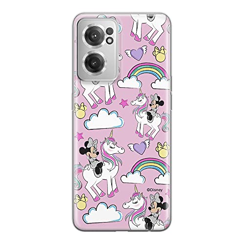 Etui Minnie 037 Disney Nadruk pełny Różowy Producent: OnePlus, Model: NORD CE 2