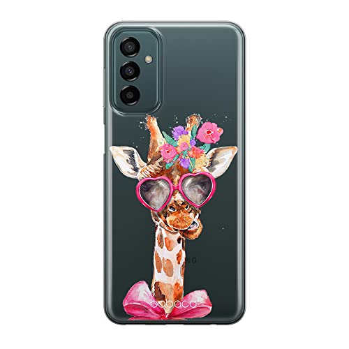 ERT GROUP etui na telefon Samsung M13 4G/M23 5G/F23, case oryginalny i oficjalnie licencjonowany przez Babaco, wzór Giraffe 002, optymalnie dopasowane, plecki z TPU częściowo przeźroczyste
