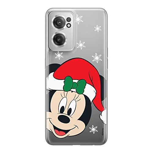 ERT GROUP etui na telefon Oneplus NORD CE 2, case oryginalny i oficjalnie licencjonowany przez Disney, wzór Minnie 060, optymalnie dopasowane, plecki z TPU częściowo przeźroczyste