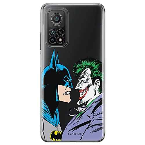 ERT GROUP etui na telefon Huawei P30, case oryginalny i oficjalnie licencjonowany przez DC, wzór Batman & Joker 005, optymalnie dopasowane, plecki z TPU częściowo przeźroczyste